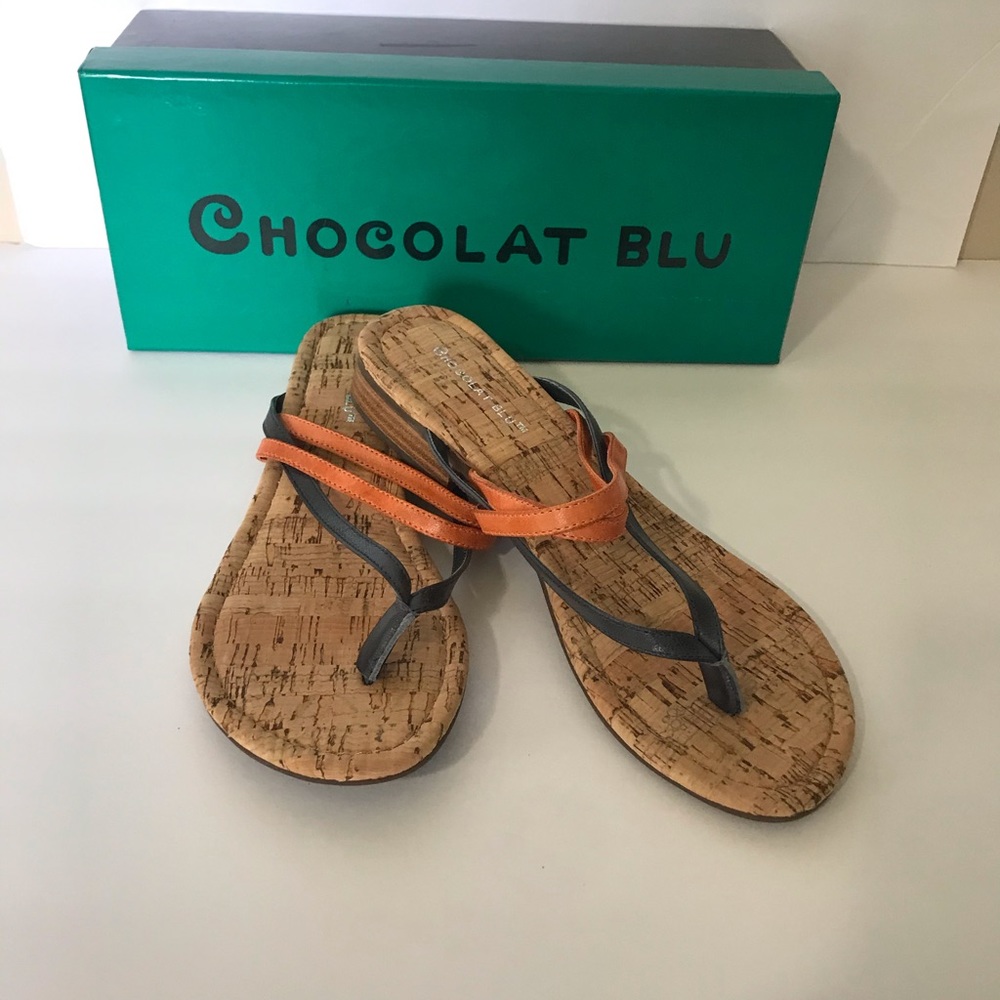 ♦️SOLD♦️Cork Sandals New In Box - Picture 5 of 8